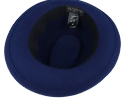 Leila Wool Soft Ink Fedora - Mayser