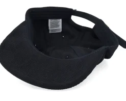 Leisure Low Unstructured Black Strapback - Vans