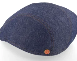Lennart Denim Raw Jeans Flat Cap - Mayser