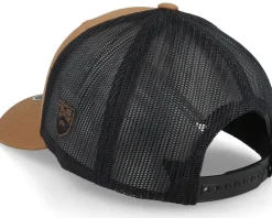 Leonardo 2 Tone Caramel/Black Trucker - Bearded Man