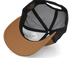 Leonardo 2 Tone Caramel/Black Trucker - Bearded Man