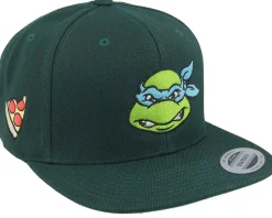 Leonardo Face Dark Green Snapback - TMNT