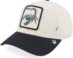 Lethal Linen Natural/Black A-Frame Adjustable - Goorin Bros.