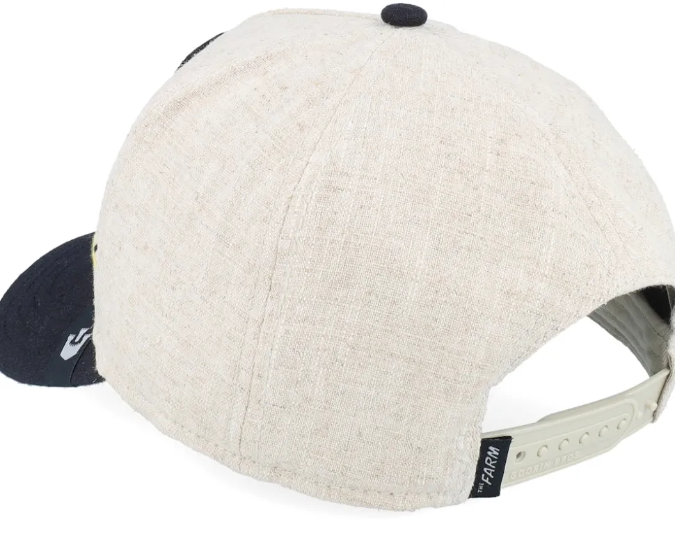 Lethal Linen Natural/Black A-Frame Adjustable - Goorin Bros.