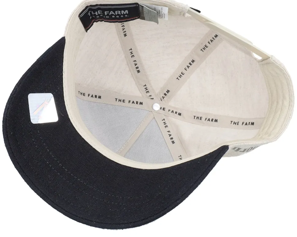 Lethal Linen Natural/Black A-Frame Adjustable - Goorin Bros.