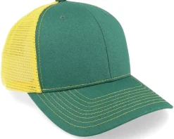 Light Forest/Gold/Gold Contrast Stitch Trucker - Equip