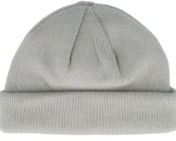 Light Grey Recycled Mini Fisherman Short Beanie - Beechfield