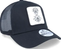 Lighthouse Ornament Patch Black Trucker - Iconic