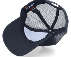 Lighthouse Ornament Patch Black Trucker - Iconic