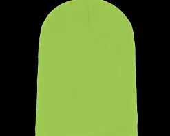 Lime Green Long Blank Beanie - Beechfield