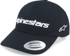 Linear Wordmark 2.0 Hat Black/White Adjustable - Alpinestars