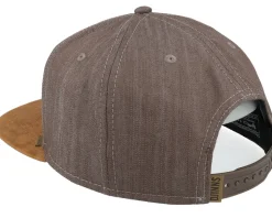 Linen 2015 Dark Brown Snapback - Djinns