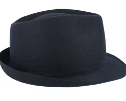 Linen Black Trilby - Stetson