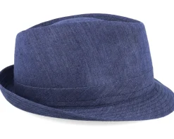 Linen Navy Trilby - Stetson