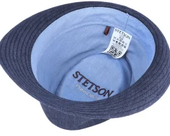 Linen Navy Trilby - Stetson
