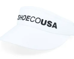 Links White Visor - DC