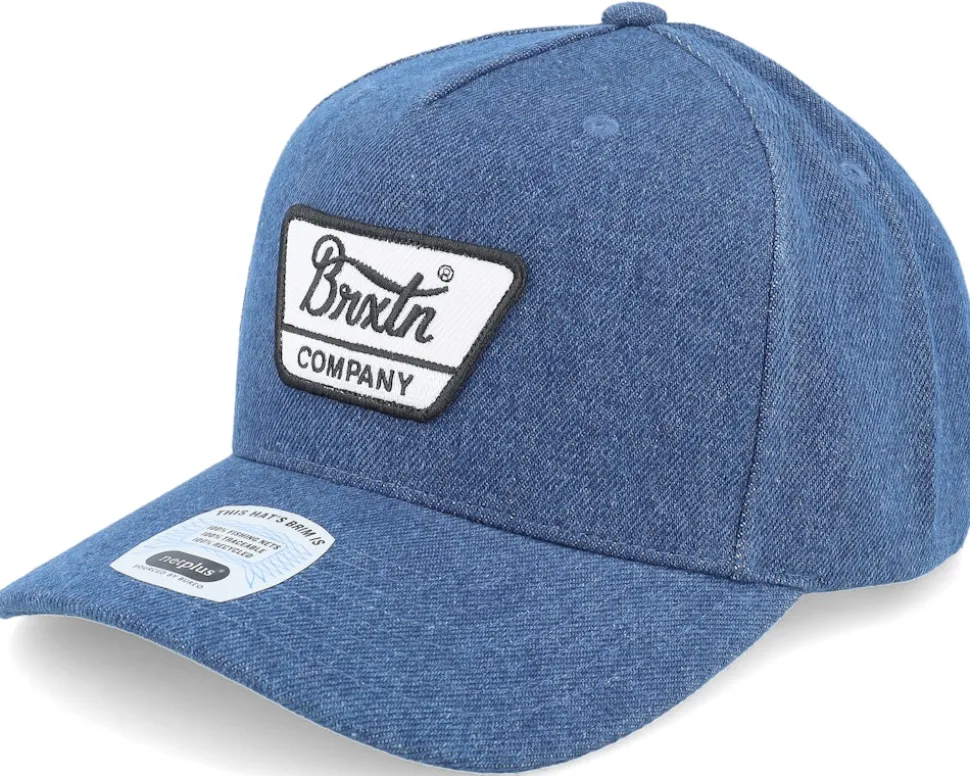 Linwood C Netplus Denim Rinse Snapback - Brixton