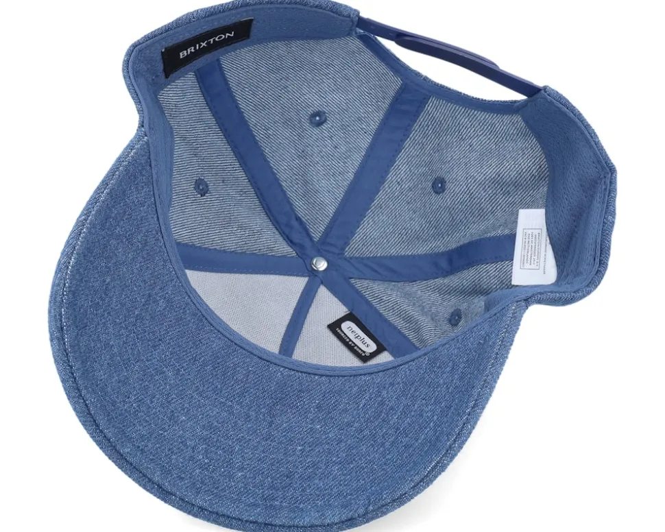 Linwood C Netplus Denim Rinse Snapback - Brixton