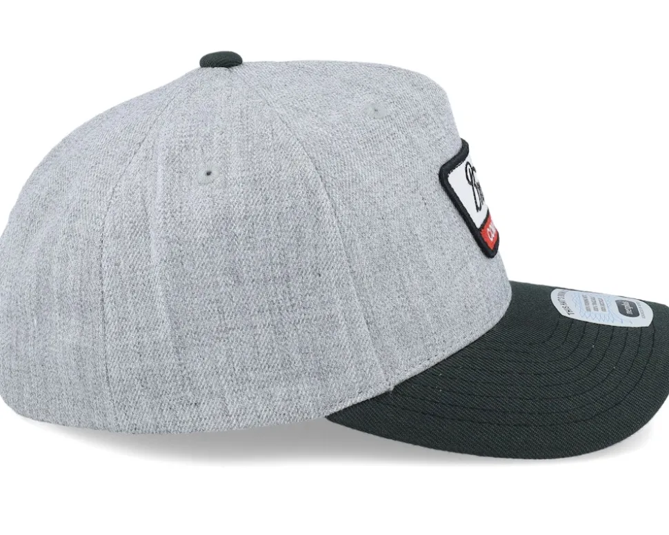 Linwood Heather Grey/Black Adjustable - Brixton