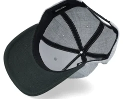 Linwood Heather Grey/Black Adjustable - Brixton