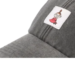 Little My Black Denim Dad Cap - Moomin