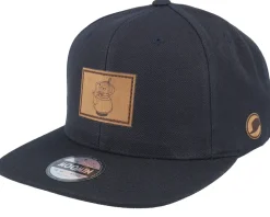 Little My Engraved Patch Black Snapback - Moomin