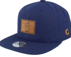 Little My Engraved Patch Navy Snapback - Moomin