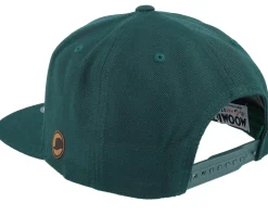 Little My Engraved Patch Green Snapback - Moomin