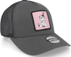 Little My Pink Patch Grey Trucker - Moomin
