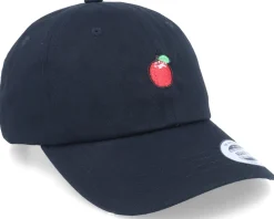 Little Tiny Apple Black Dad Cap