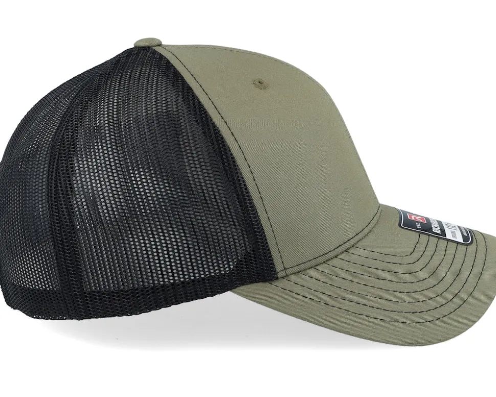 Live Fast Helmet Black Patch Loden/Black Trucker - Born To Ride