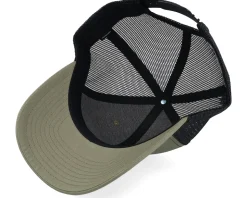 Live Fast Helmet Black Patch Loden/Black Trucker - Born To Ride