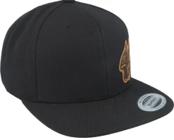Live Fast Helmet Brown Patch Black Snapback - Born To Ride
