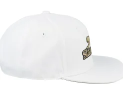 Locke Cap Emerson White Snapback - Slazenger