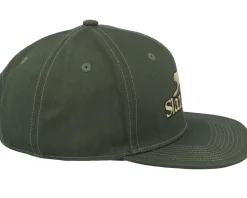 Locke Cap Ivy Green Snapback - Slazenger