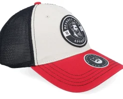 Logo 25 111 Tri Stone/Black/Red Trucker - Bearded Man
