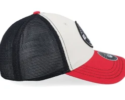 Logo 25 111 Tri Stone/Black/Red Trucker - Bearded Man