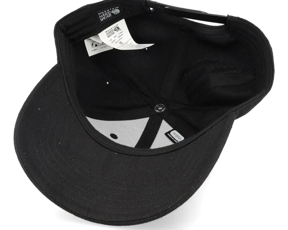 Logo 6 Panel Black Adjustable - Mountain Hardwear