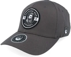 Logo 25 Wooly Combed Dark Grey Flexfit - Bearded Man