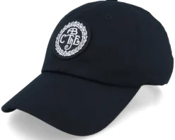 Logo Baseball Cap Organic Black Dad Cap - CTH Ericson