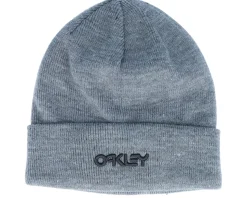 Logo Beanie New Athletic Grey Cuff - Oakley