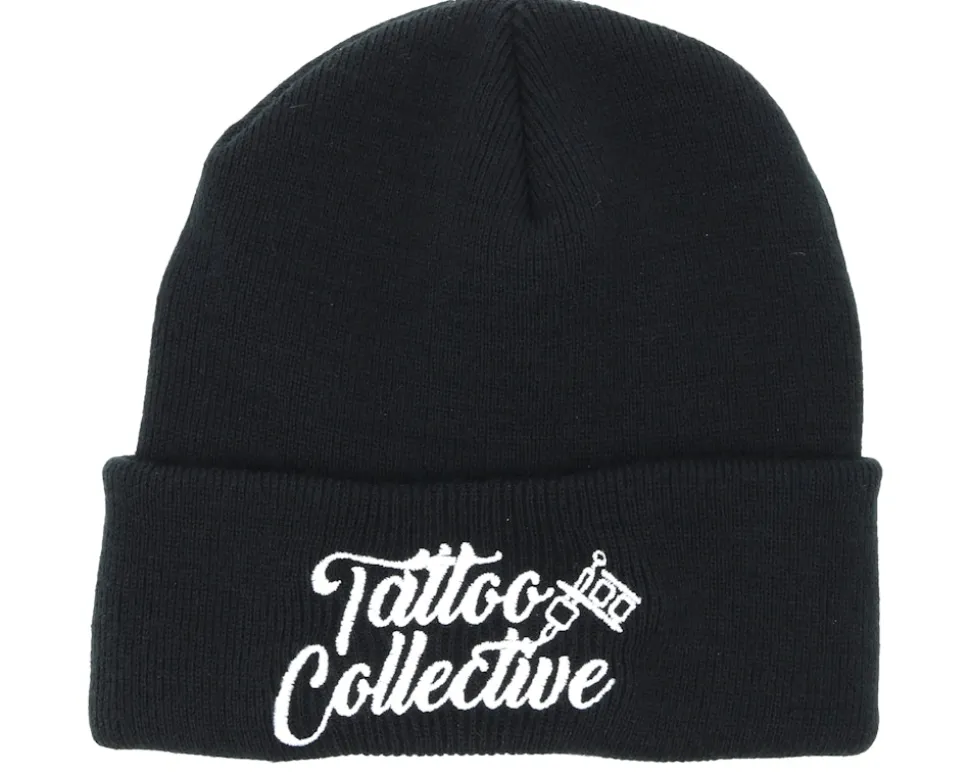 Logo Black Beanie - Tattoo Collective