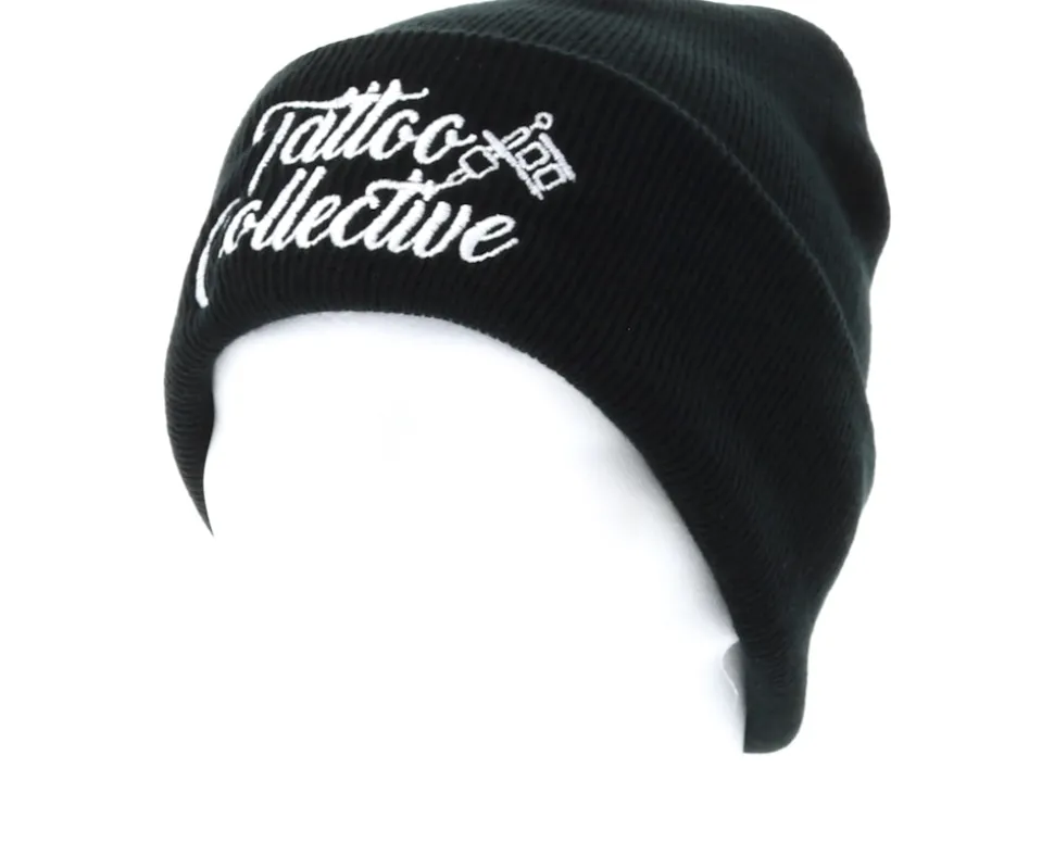Logo Black Beanie - Tattoo Collective