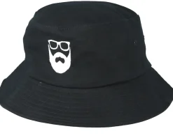 Logo Black Bucket - Bearded Man