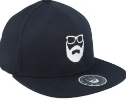 Logo Black Camo Snapback - Bearded Man