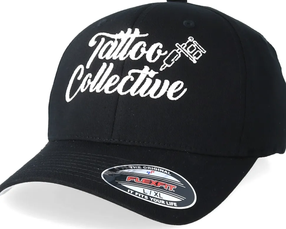 Logo Black Flexfit - Tattoo Collective