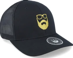 Logo Black/Gold Trucker - Bearded Man