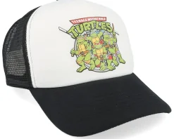 Logo Black/White Foam Trucker - TMNT