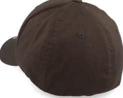 Logo Brown/White Flexfit - Bearded Man