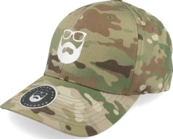 Logo Camo Flexfit - Bearded Man